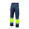 Pantalón largo bicolor forrado de alta visibilidad